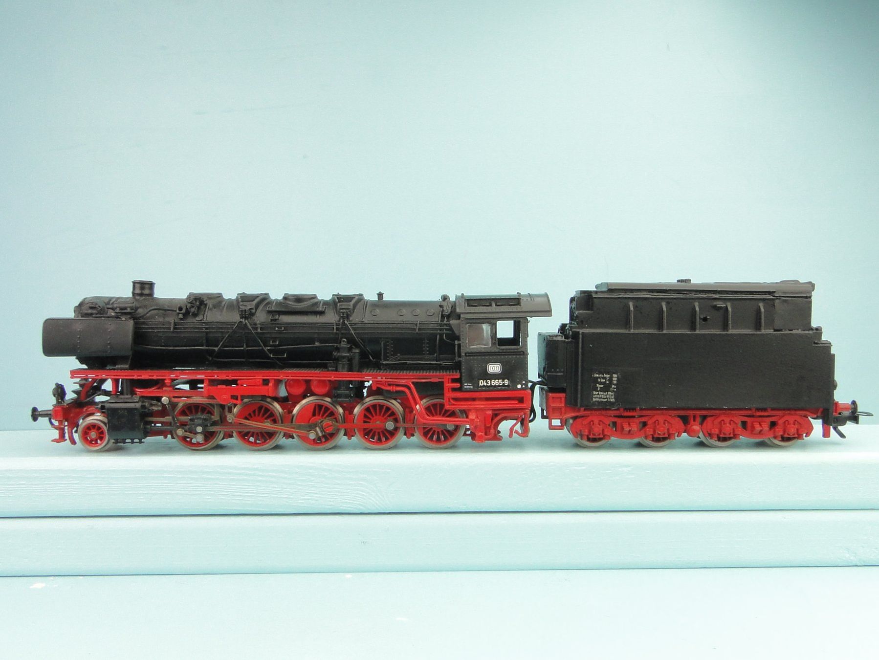 Jouef Modellini di ferrovie: Jouef H0 8742 DB Dampflok BR 44, Dampfgenerator – Difettoso da Bülach venduto da cann11 4