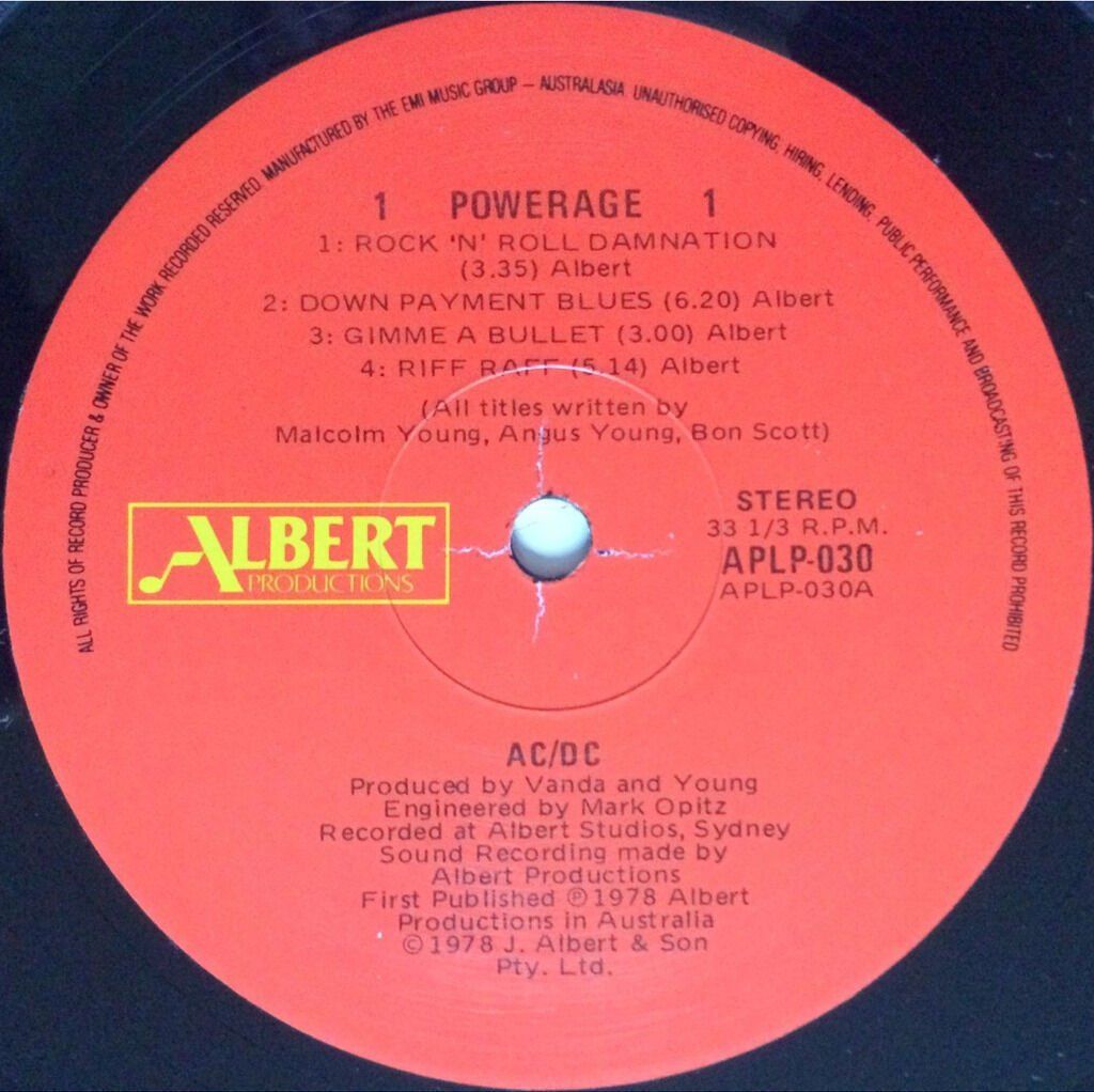 Dischi in vinile: AC/DC - POWERAGE – Nuovo e nell'imballaggio originale da Bottens venduto da hotter-than-hell 2