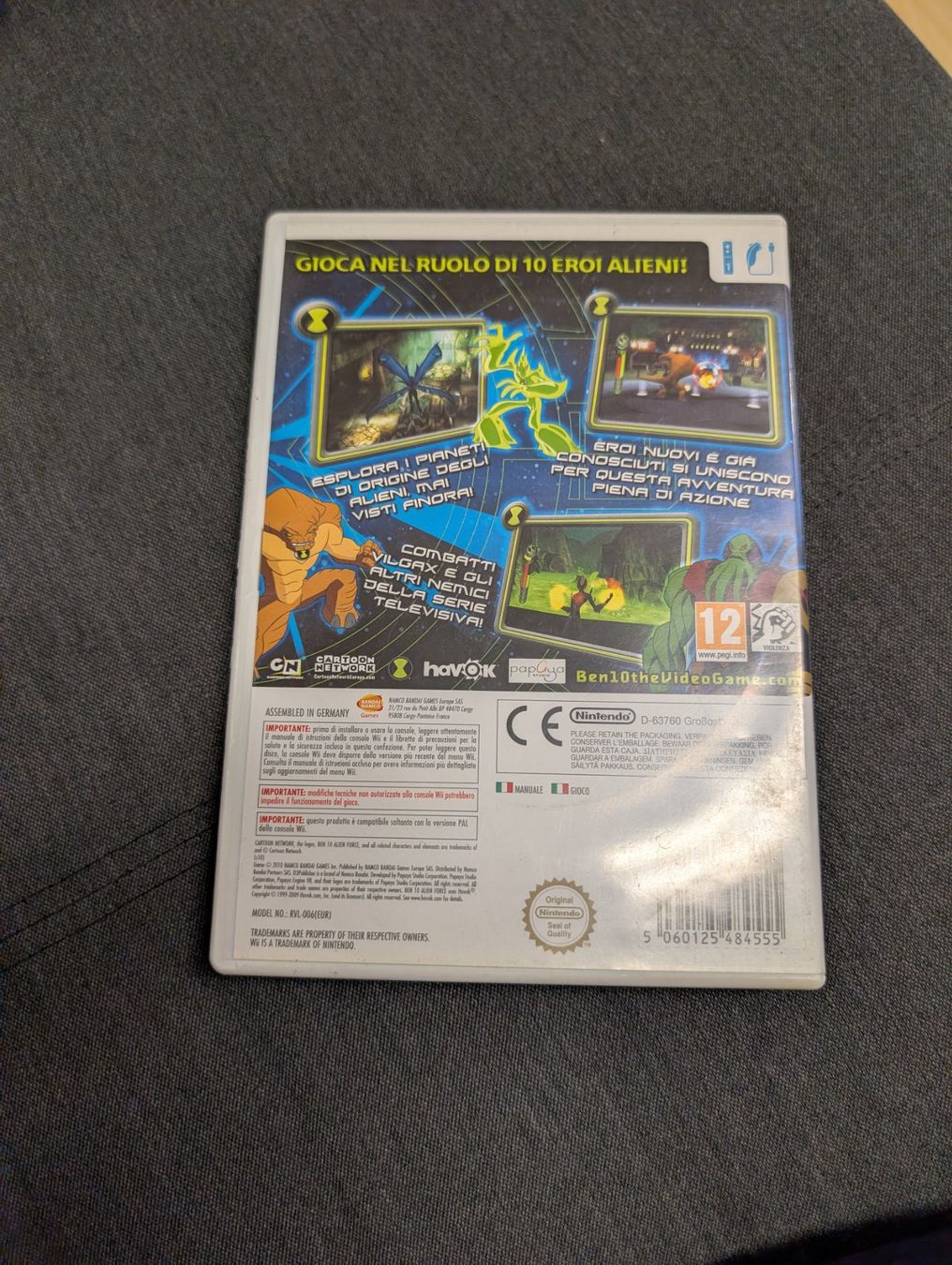 Giochi: Ben 10 alien force Vilgax attacks Nintendo Wii – Usato da Giubiasco venduto da Ticinerd 1