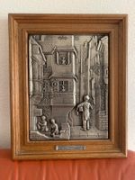 Carl Spitzweg Relief-Bild "Der Briefbote", Top Zustand!