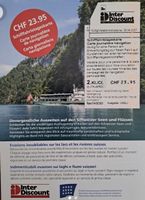 * * * 2 Stück Schifffahrt  -  Tageskarten * * *