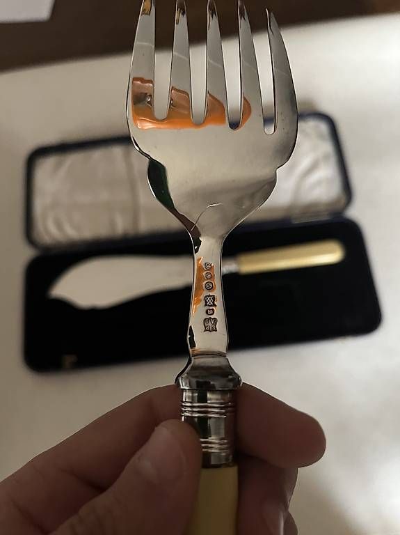 Set di posate: Set posate servizio pesce Sheffield – Usato da Lugano venduto da Emi.2798 4