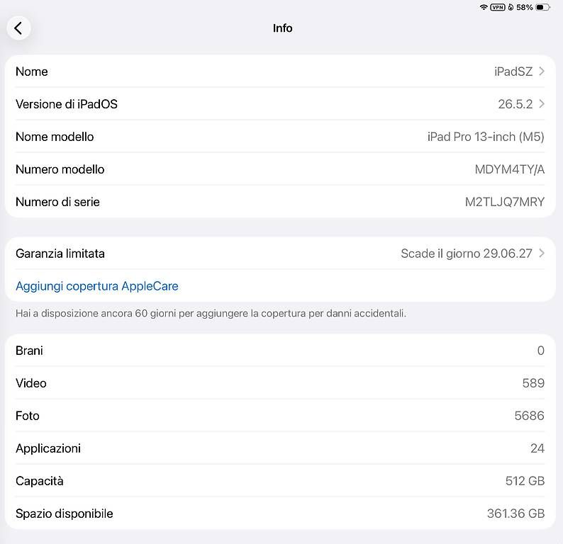 Tablet PC: iPad 13 Pro M5 512GB – Gebraucht aus Massagno von ste_fy2l 2