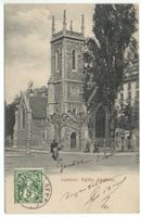 GENÈVE Eglise Anglaise, animée