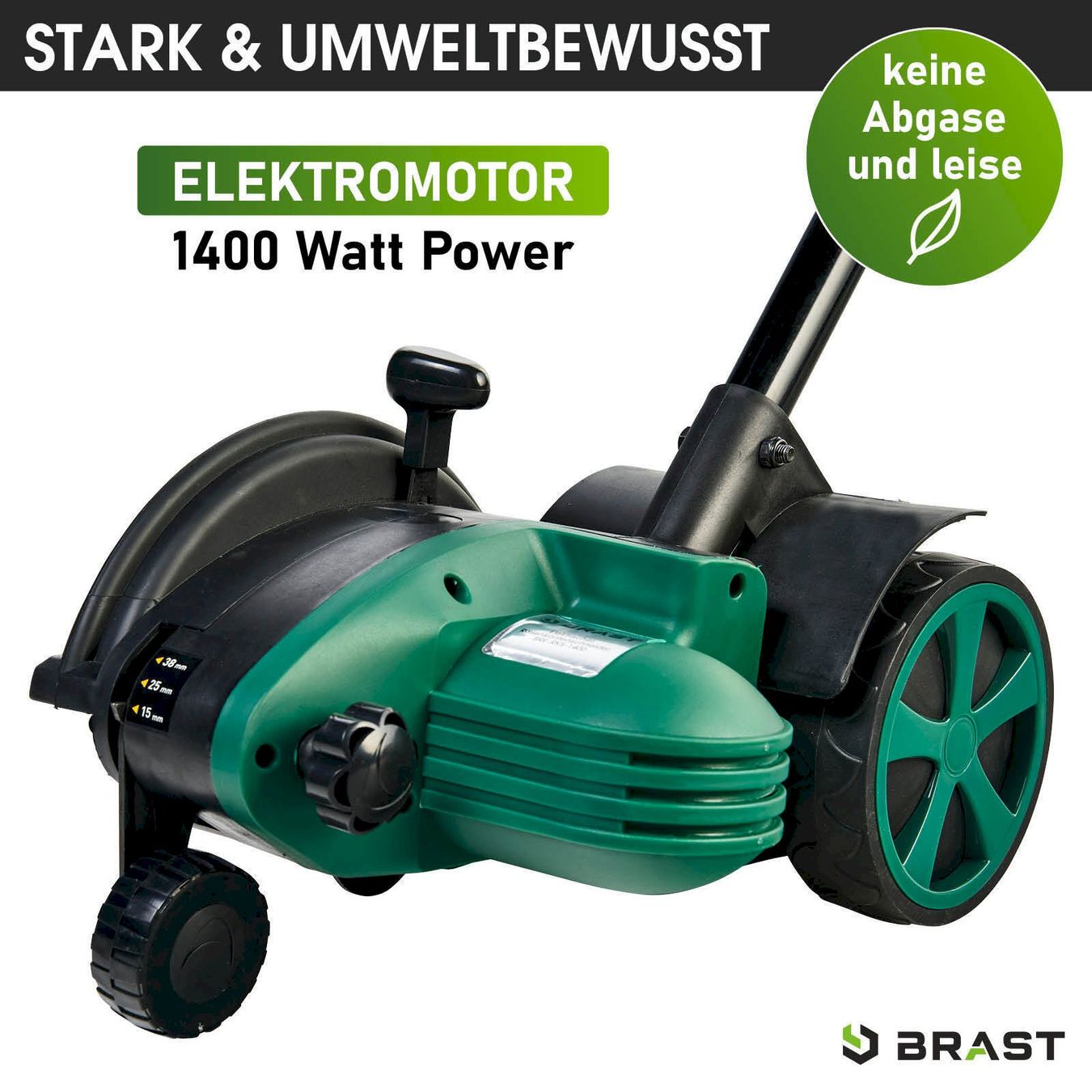 Tagliaerba: BRAST 1400+ elektro-Rasenkantenschneider – Nuovo e nell'imballaggio originale da Bottighofen venduto da zaap 1