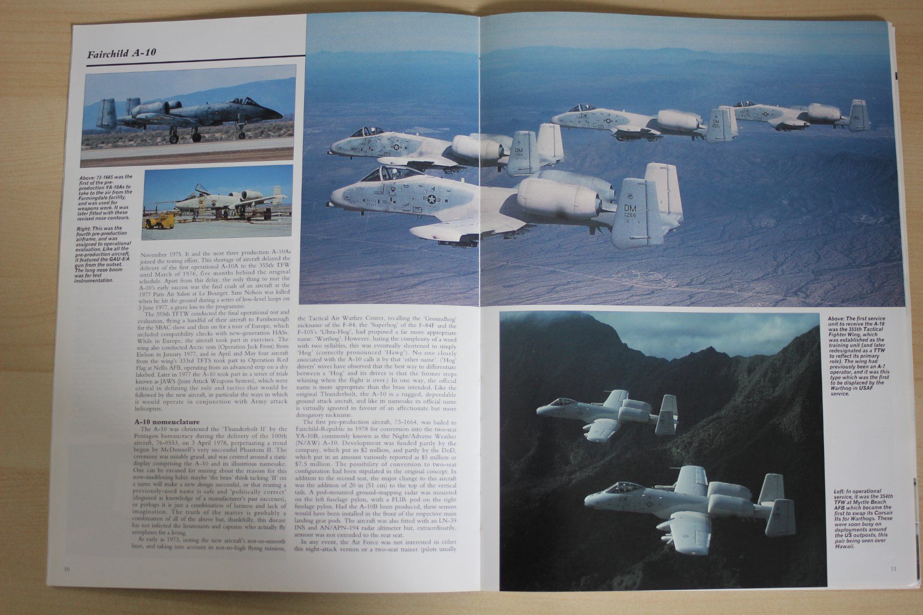 Modellbausätze & Standmodelle: Modellbau Doku - A-10 Thunderbolt II - WAPJ Special – Neu (gemäss Beschreibung) aus Koppigen von F4Fan 2