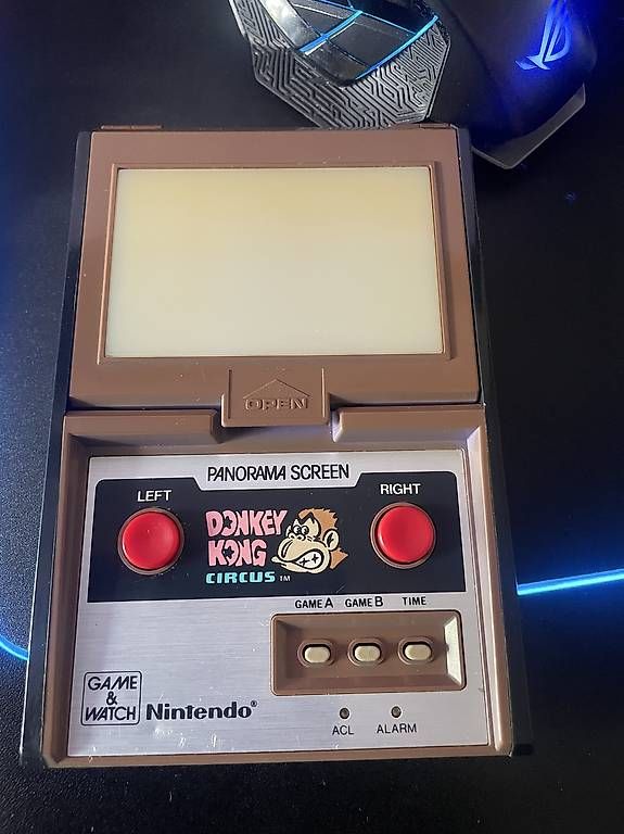 Console: Nintendo Game & Watch Donkey Kong Circus Panorama Screen – Usato da Basel venduto da yag2ru