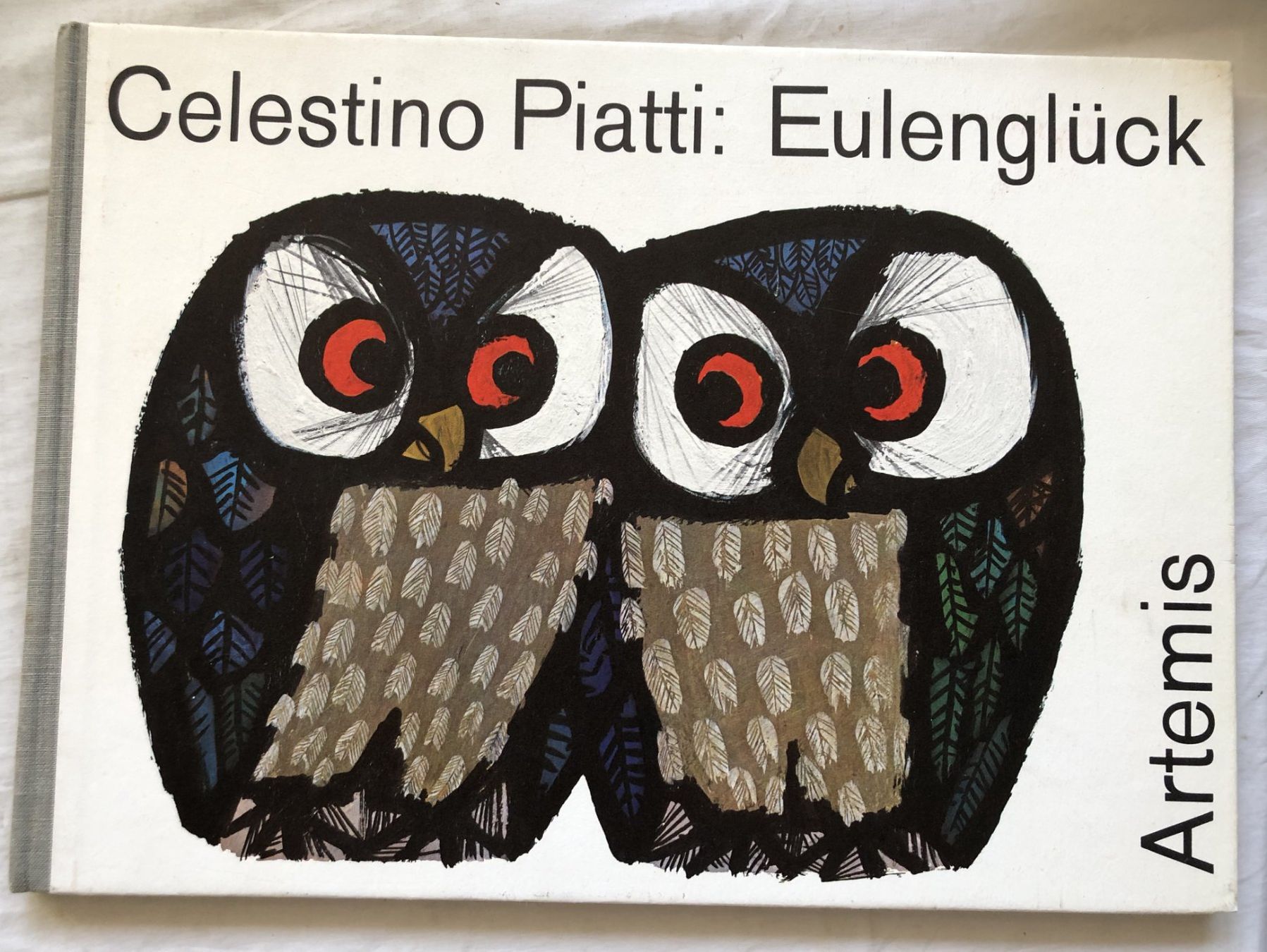 Libri: Celestino Piatti: Eulenglück - 1.Auflage 1963 – Usato da Schaffhausen venduto da durruti
