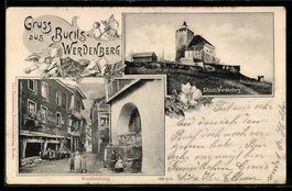 Buchs, Schloss Werdenberg, Strassenparti