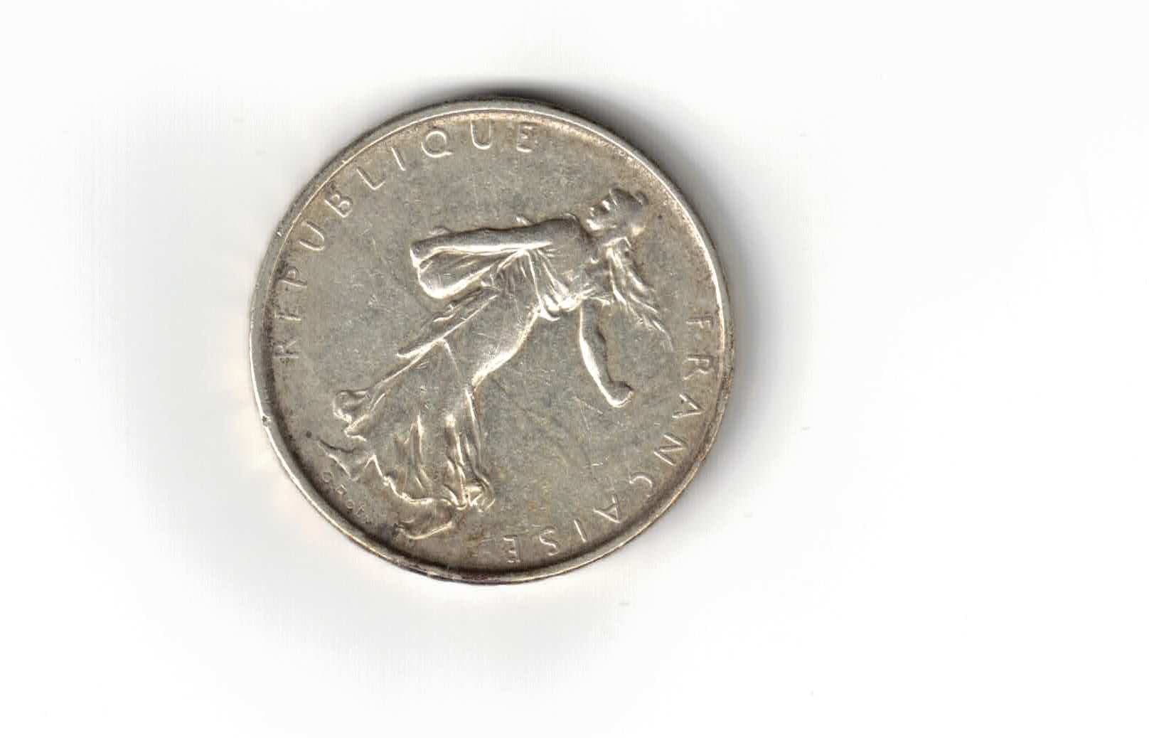 Alle Münzen: Frankreich 5 Francs 1963 Silber – Gebraucht aus Bottmingen von Golferin 1