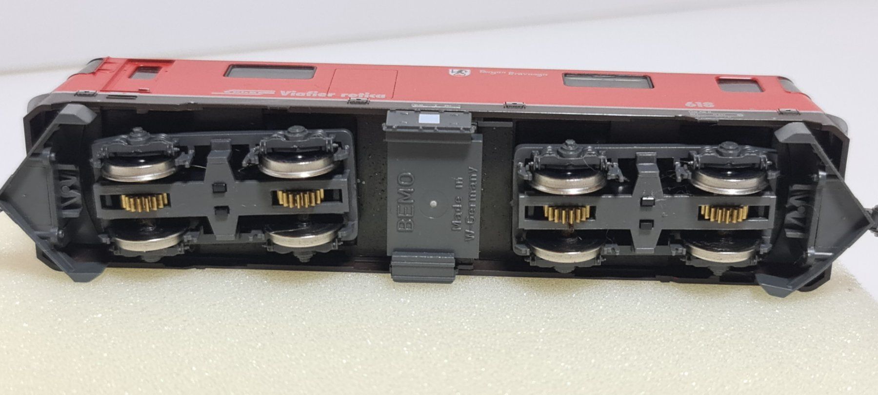 Bemo Modellini di ferrovie: Bemo RhB Starter Set ESU Digital H0m 7258 100 – Usato da Neuenhof venduto da ludovicco 8