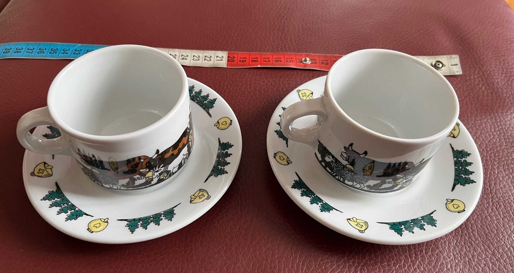Tassen: Kaffeetassen Appenzellermotiv Langenthal Schweiz – Gebraucht aus Zürich von Capreola