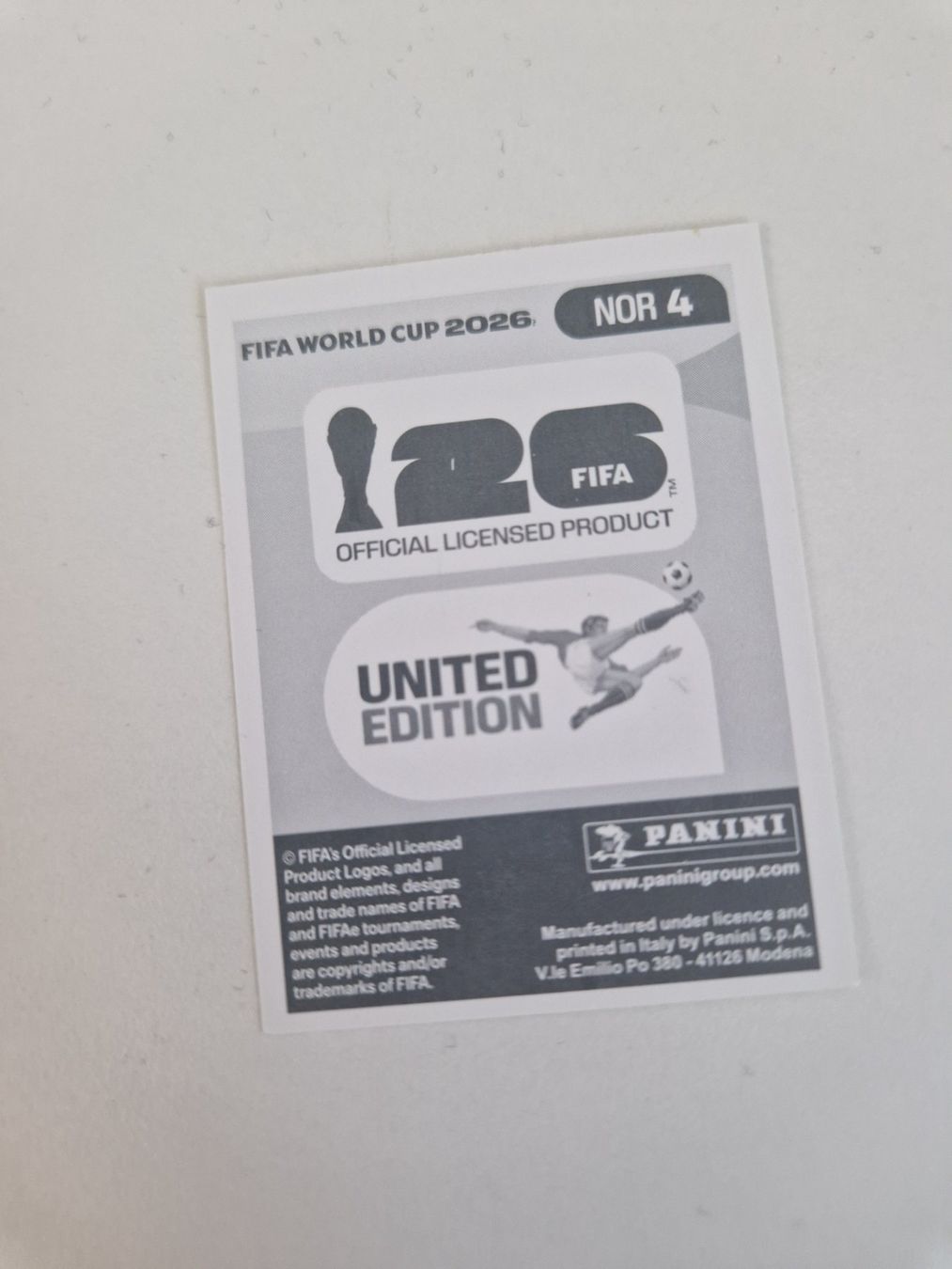 Panini Carte collezionabili: Panini Sticker NOR4 – Nuovo (secondo la descrizione) da Stüsslingen venduto da white_angel86 1