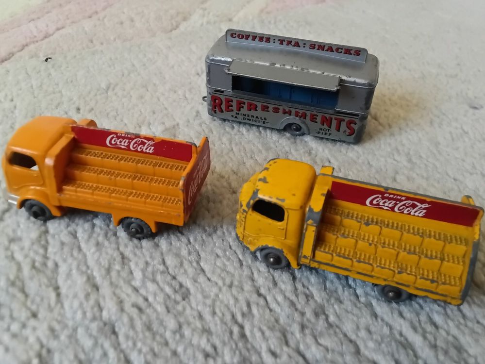 ANCIENNE LESNEY MATCHBOX Coca Cola Karrier Bantam EUR 14,90 - FR