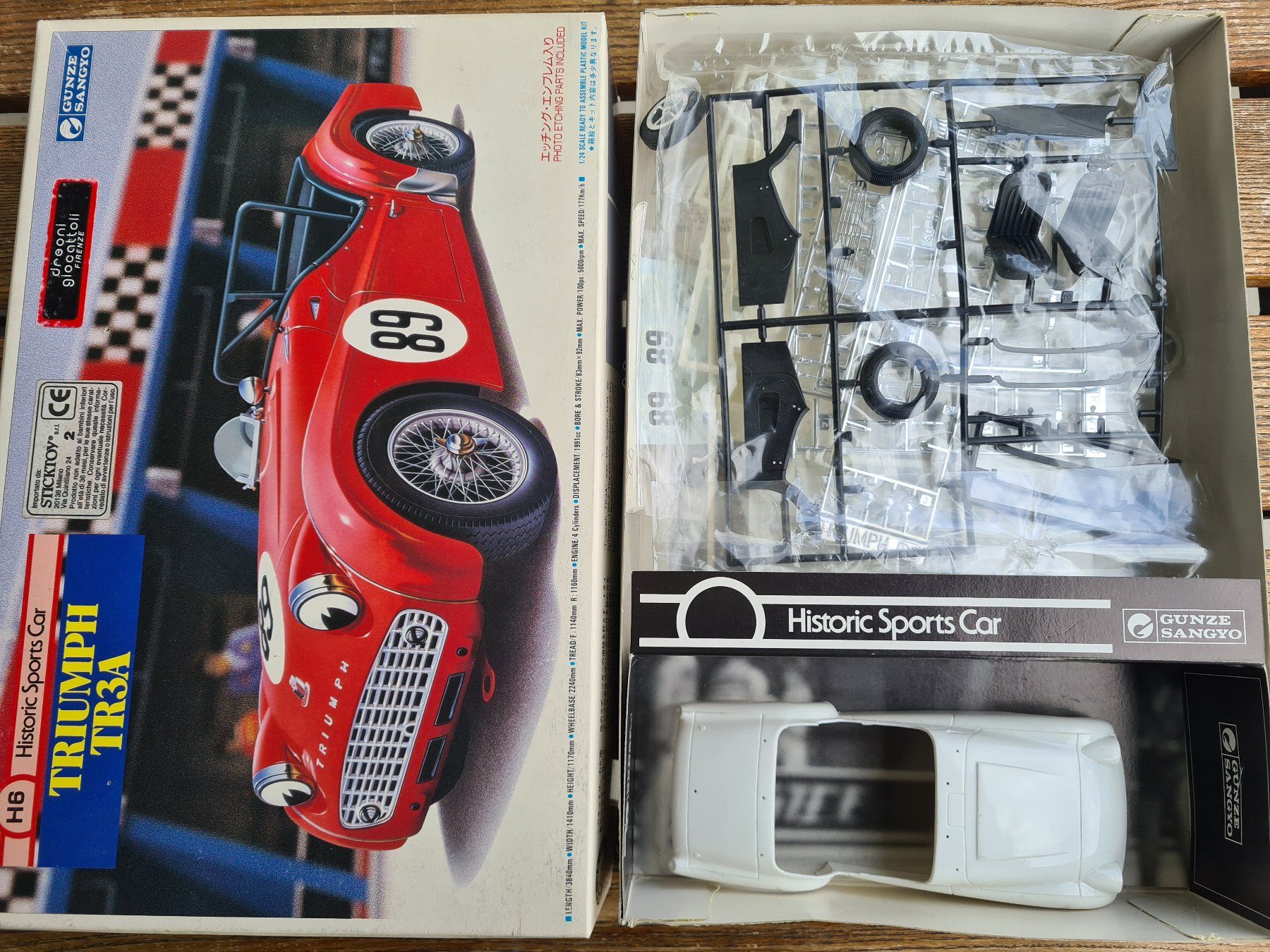 Triumph Voitures modèles: GUNZE-SANGYO TRIUMPH TR3A – D'occasion à Basel par Solarbebop 1