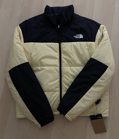The North Face Übergangsjacke gelb schwarz neu mit Etiket