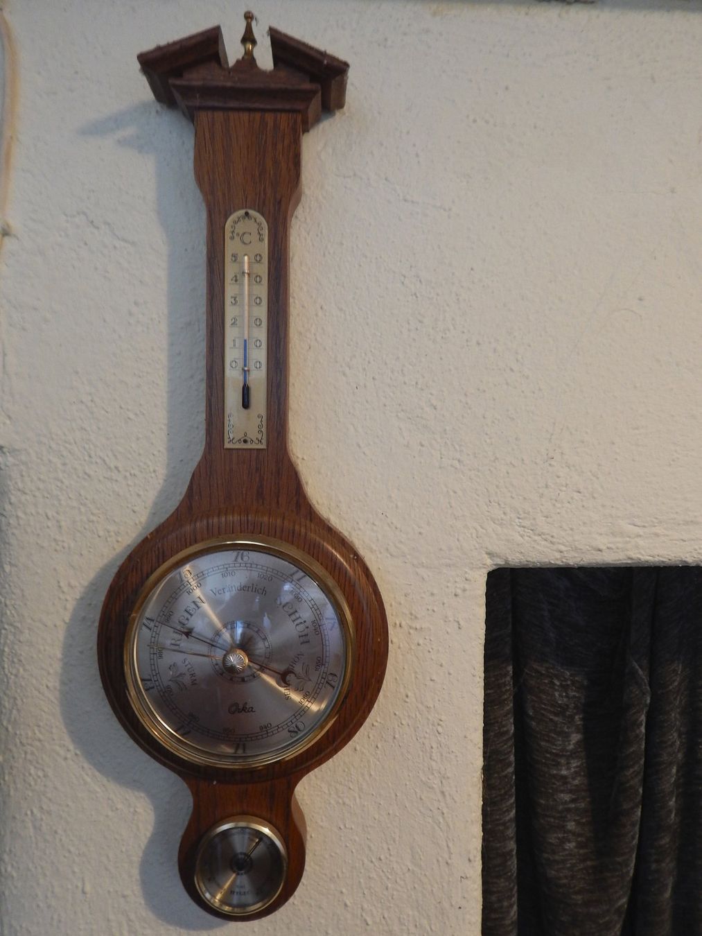 Altro per la casa: Edles Barometer/Thermometer/Hygrometer aus Holz – Usato da Meilen venduto da morethanbooks