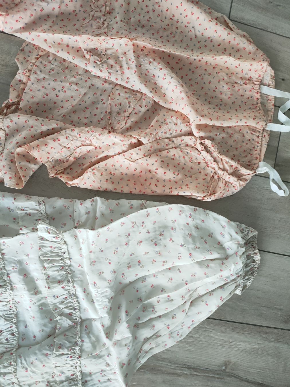 Stoffe: Stoffreste-Sortiment: vintage Baumwolle, Biedemeier & Jeans – Gebraucht aus Gipf-Oberfrick von minini 6