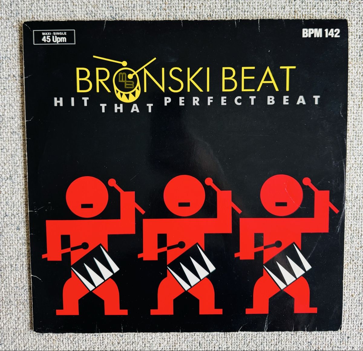 Schallplatten: Bronski Beat -  Hit That Perfect Beat - 12" Maxi - 80s – Gebraucht aus Rorbas von BlackstarRecords