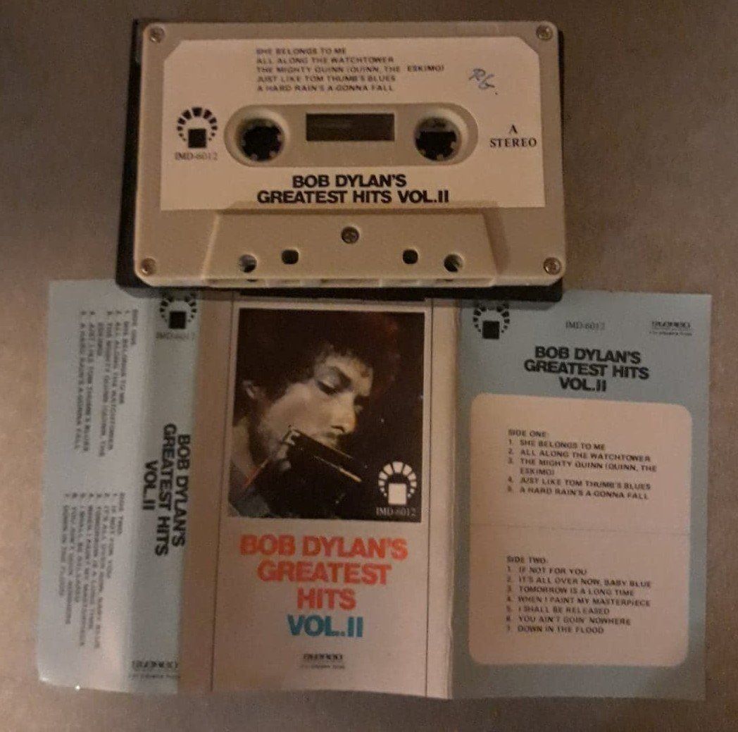 Musicassette: BOB DYLAN - cassette -  Saudi Arabia – Usato da Le Locle venduto da PereiraHugo 1