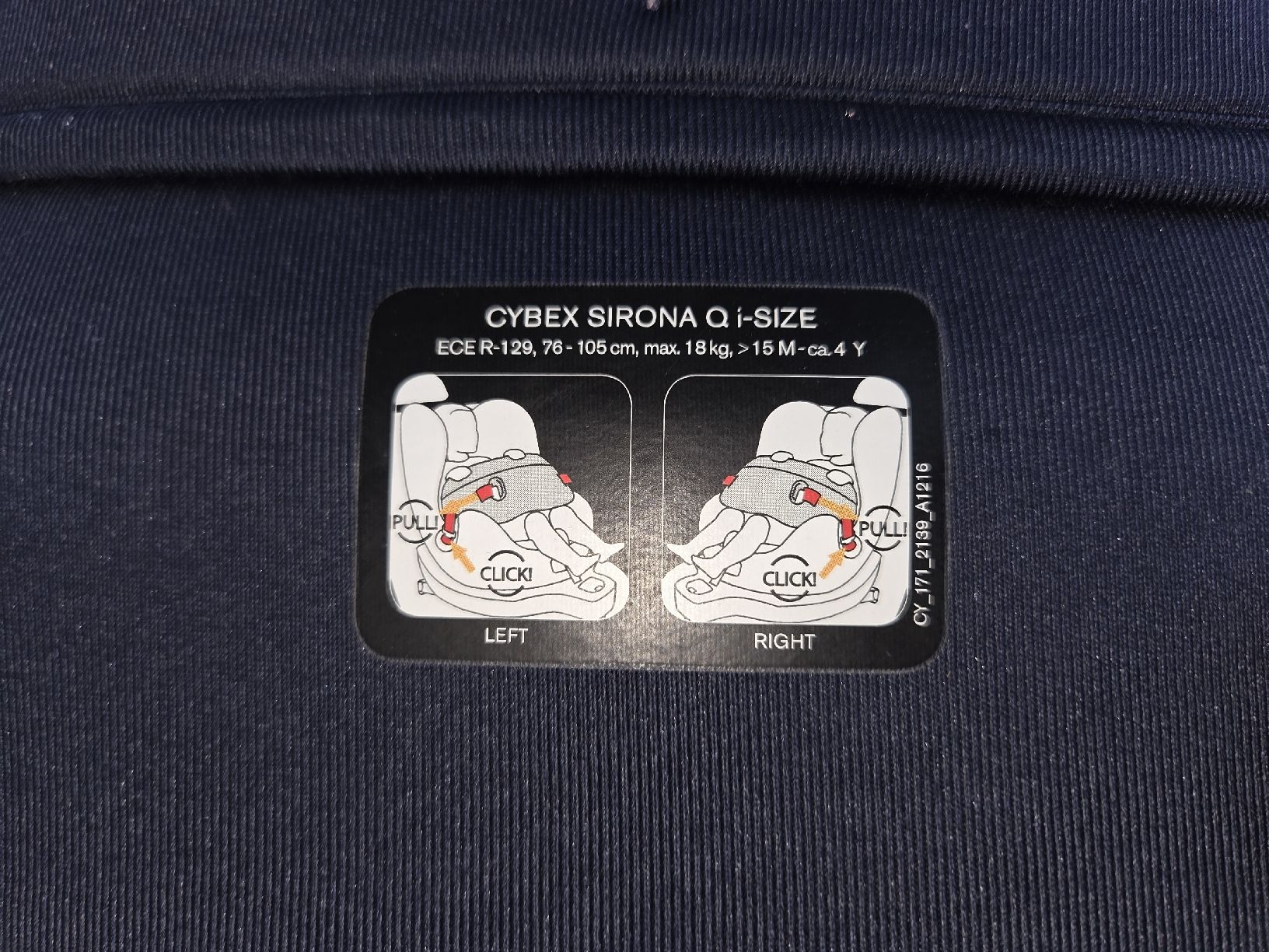 Cybex Seggiolini per auto: Cybex Kindersitz Platinum Sirona mit Isofix Base – Usato da Kloten venduto da Mfroehli 6