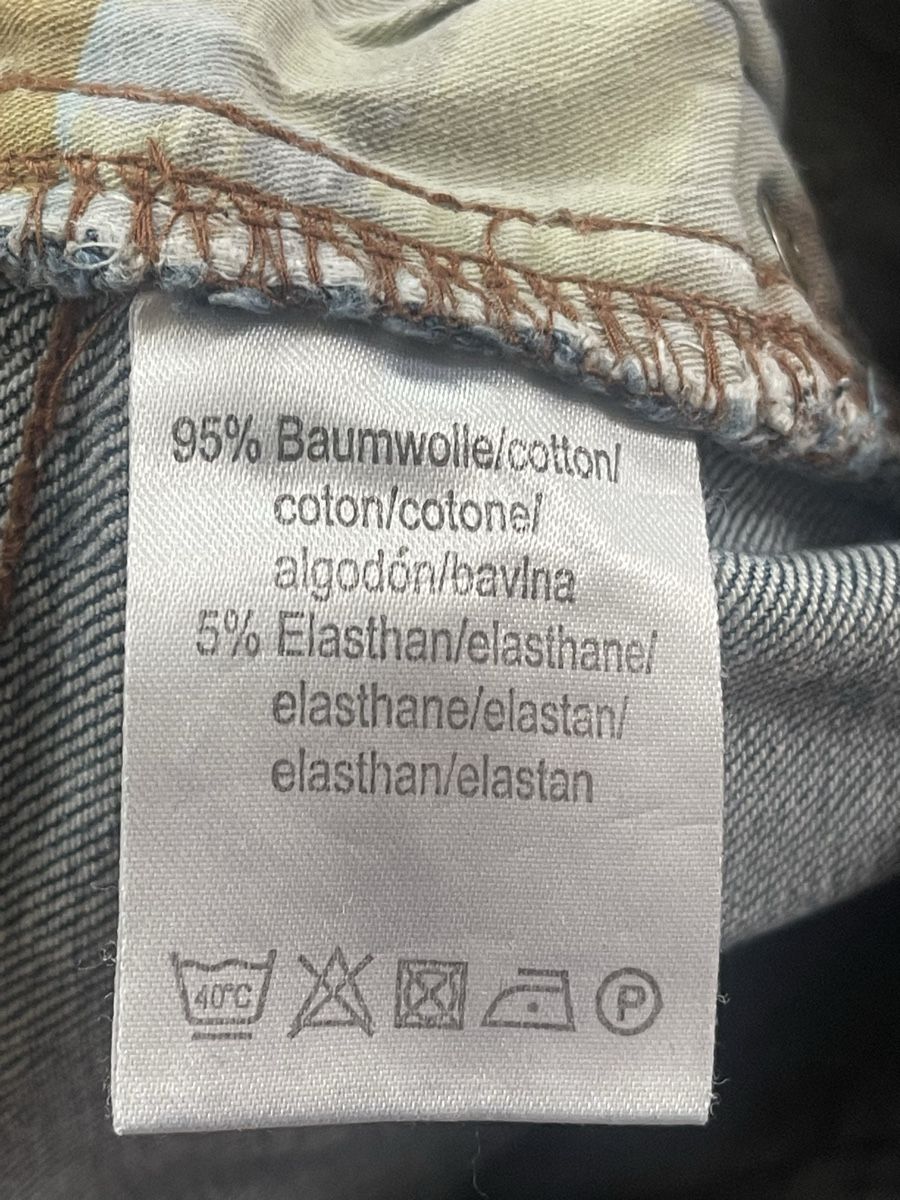 Pantaloni: Jeans, Gr. 32/34, hellblau, Sommer-Look, bequem – Usato da Obernau venduto da Andypsilon70 4
