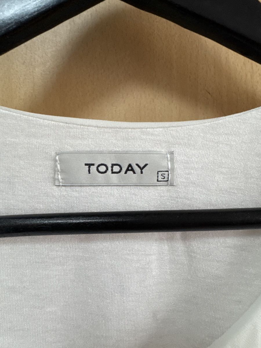 Blusen: TODAY Damenbluse weiss mit Muster Gr. S – Neu (gemäss Beschreibung) aus Thun von Vans_98 2