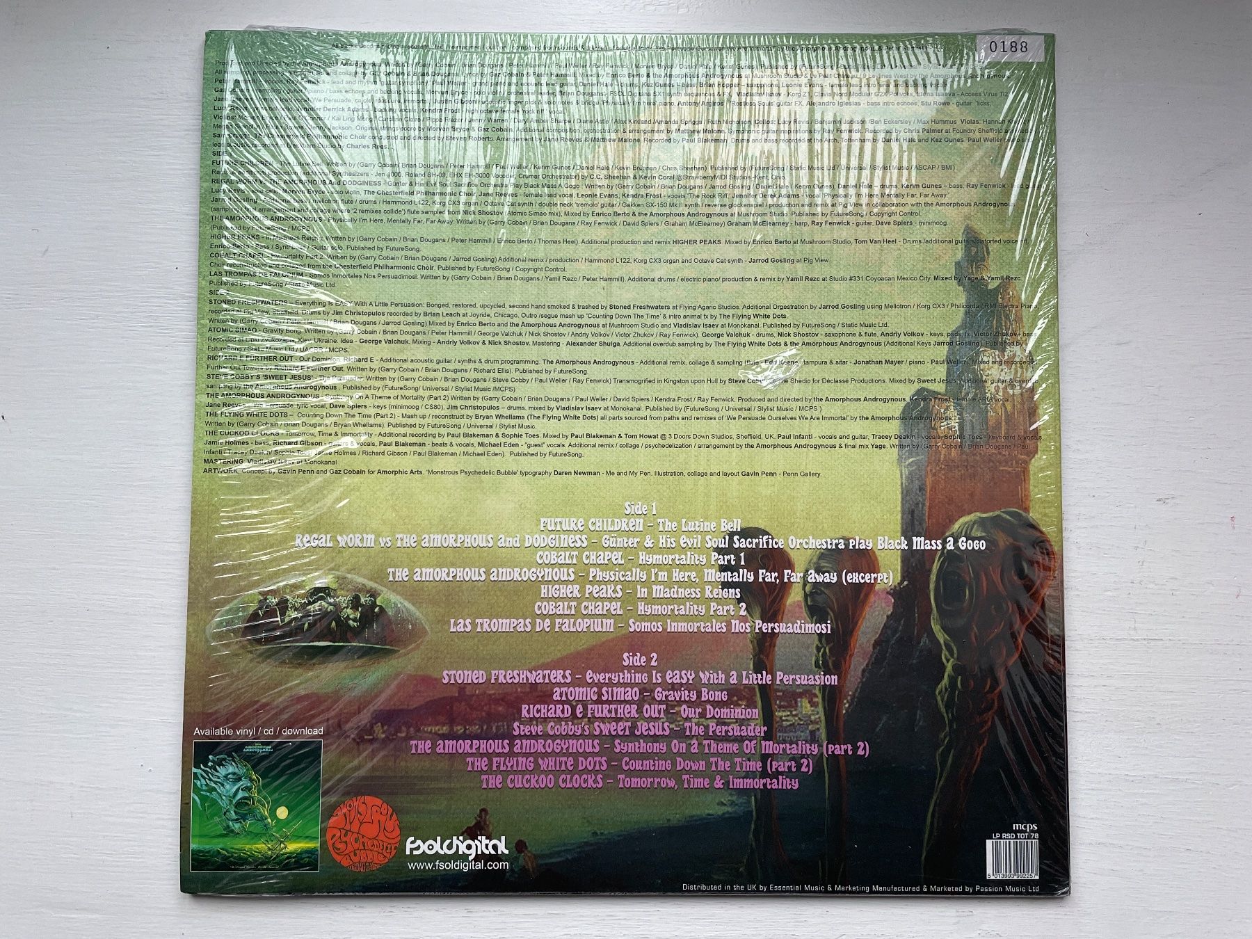 Dischi in vinile: Amorphous Androgynous - A Monstrous Psychedelic Bubble, RSD – Usato da Zürich venduto da Andy_t71 2