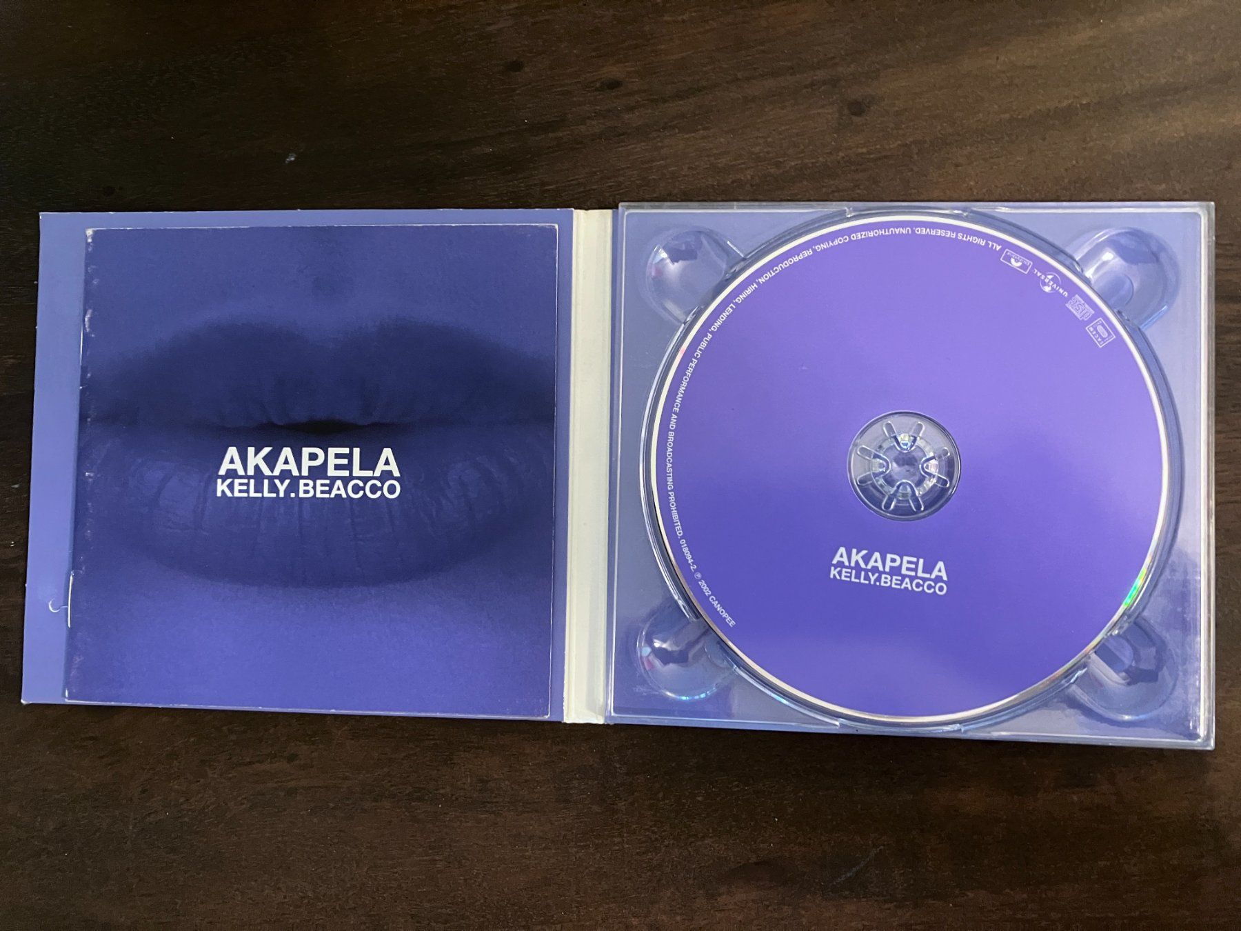CD: CD Akapela Kelly Beacco – Usato da Chêne-Bougeries venduto da Vintage-Era 2