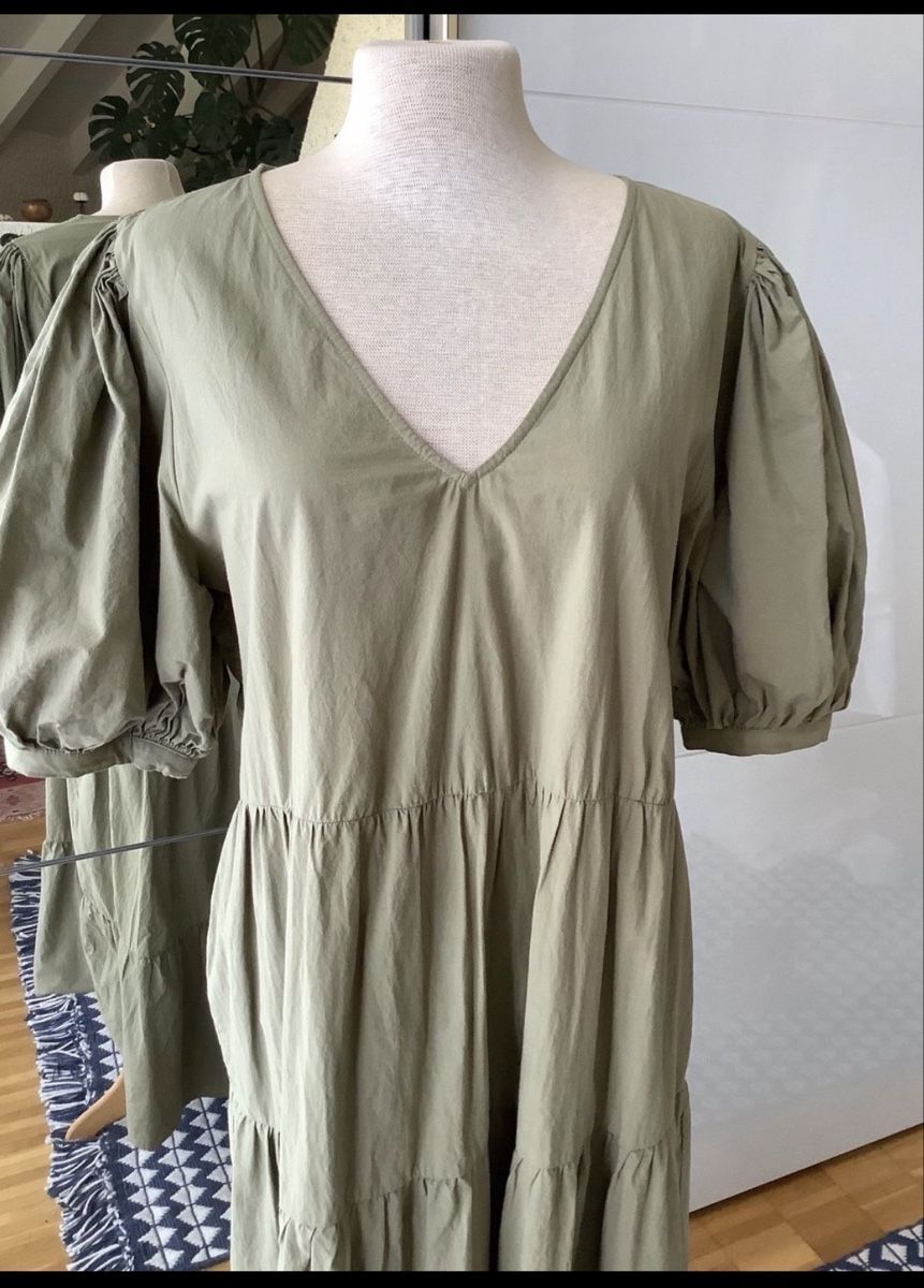 Mango Vestiti: Mango Day Kleid khaki (Zalando) – Nuovo (secondo la descrizione) da Erlinsbach SO venduto da dikaan 2