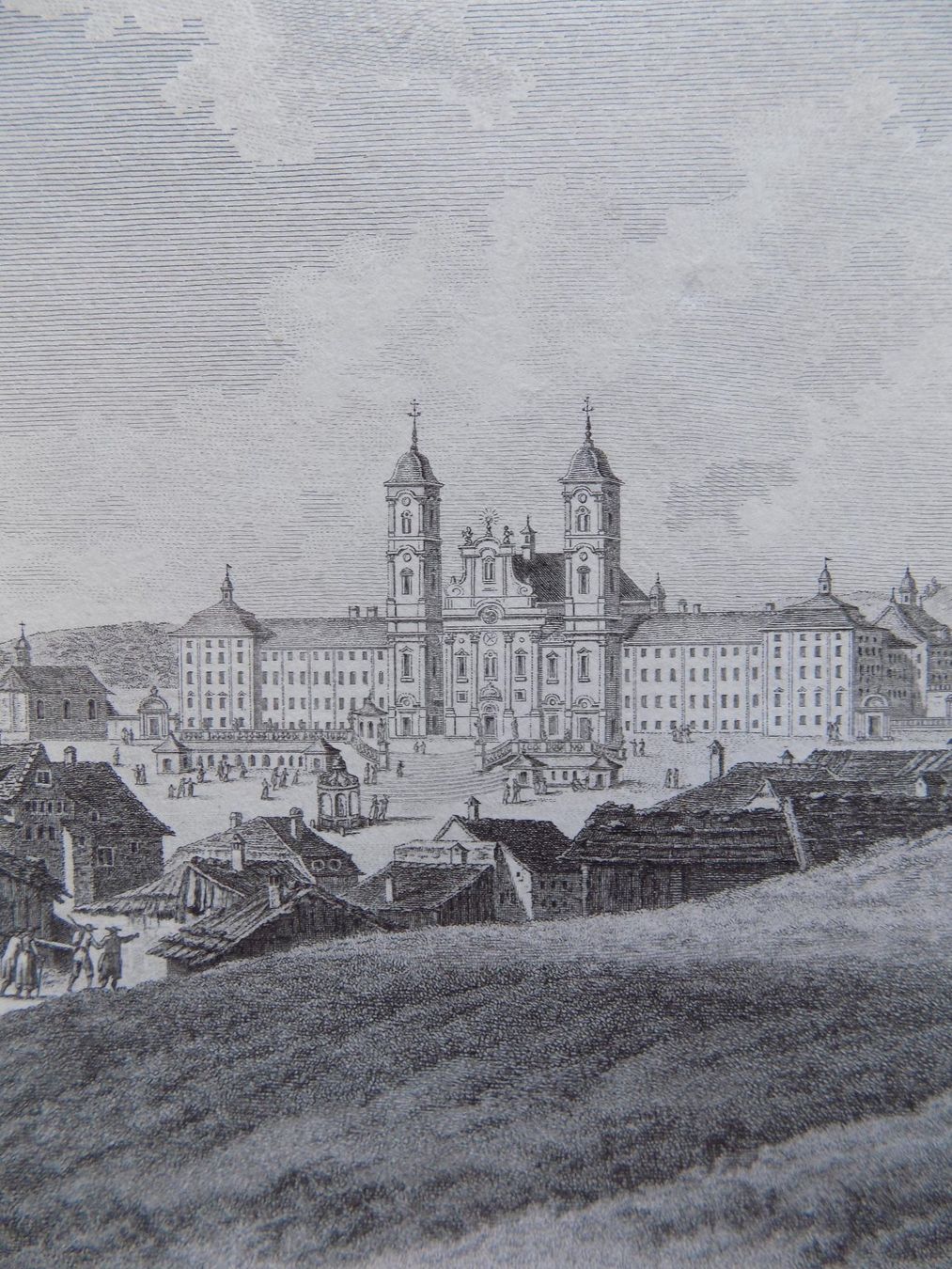 Gravures: Vue de l'abbey Einsiedeln – D'occasion à Risch par Rischli15 5