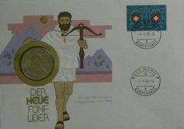Numisbrief Der neue Fünfliber Münze