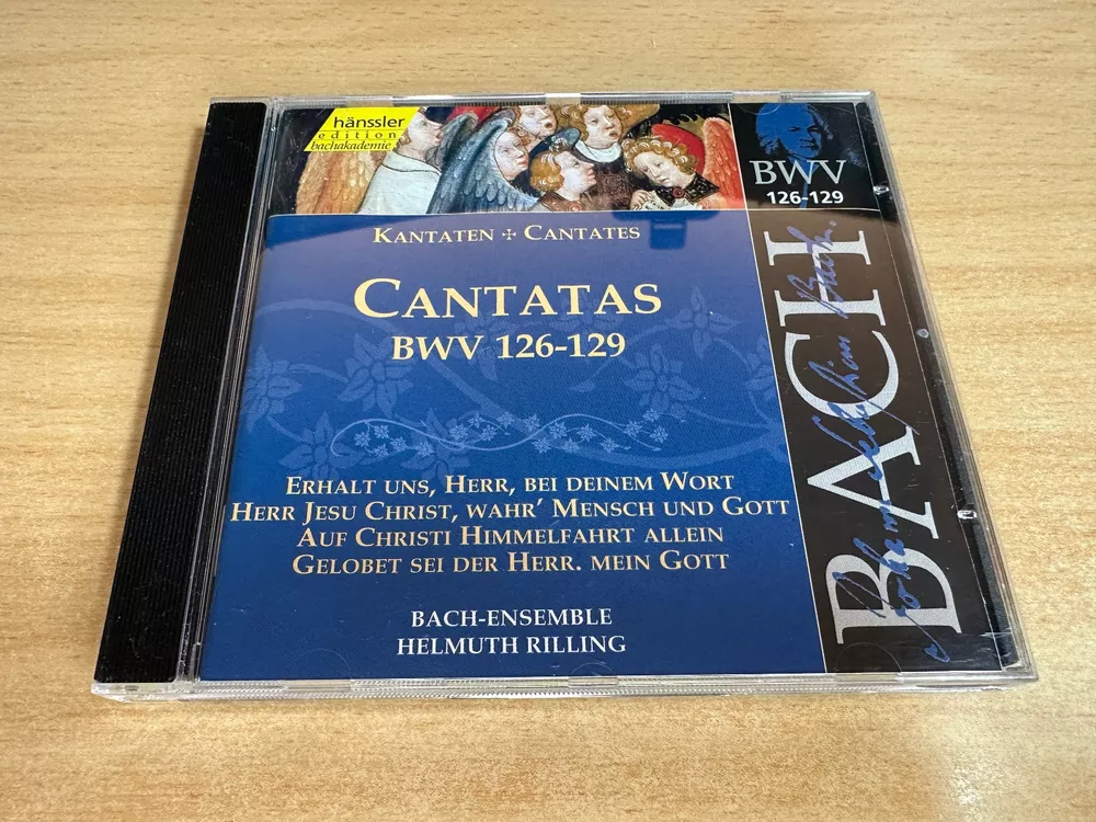 M4 Bach Bach-Ensemble, Helmuth Rilling Cantatas BWV 126-129 (Gebraucht ...