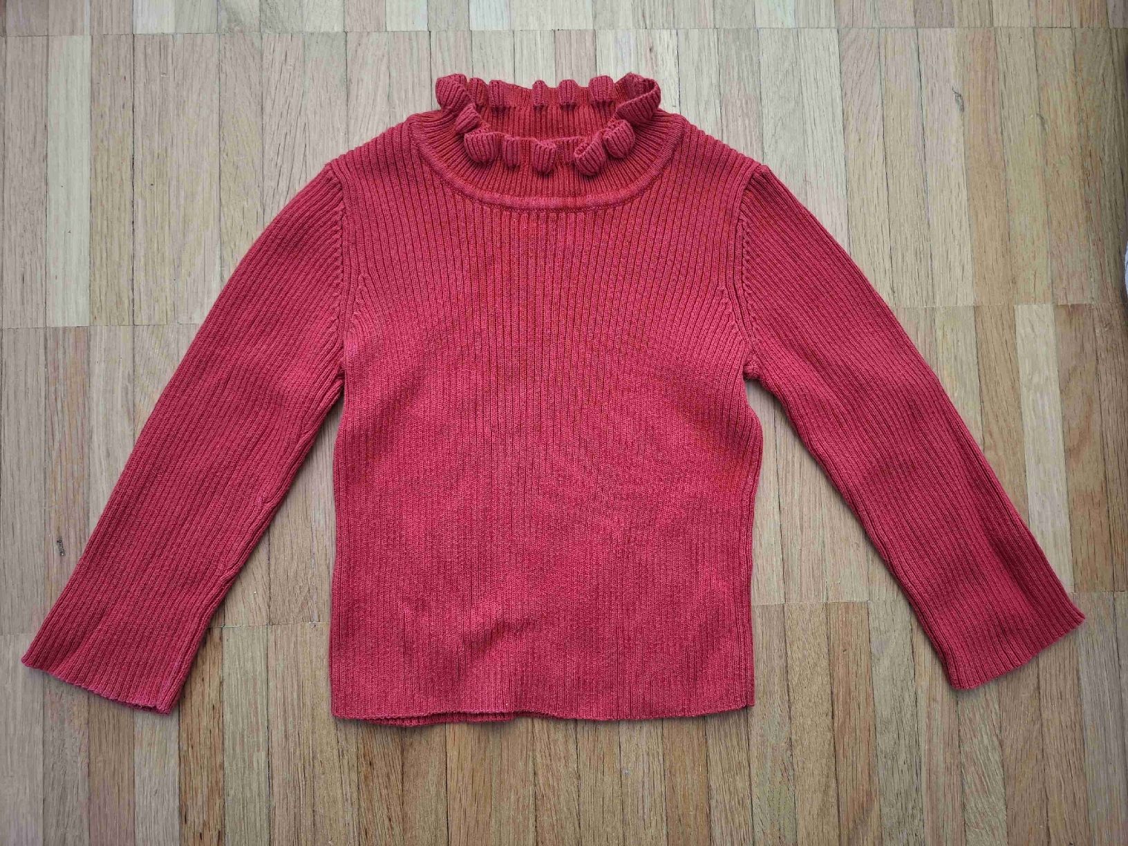Maglioni & Felpe: Damen Pullover gerippt rot Stehkragen – Usato da Wallisellen venduto da rahelr90