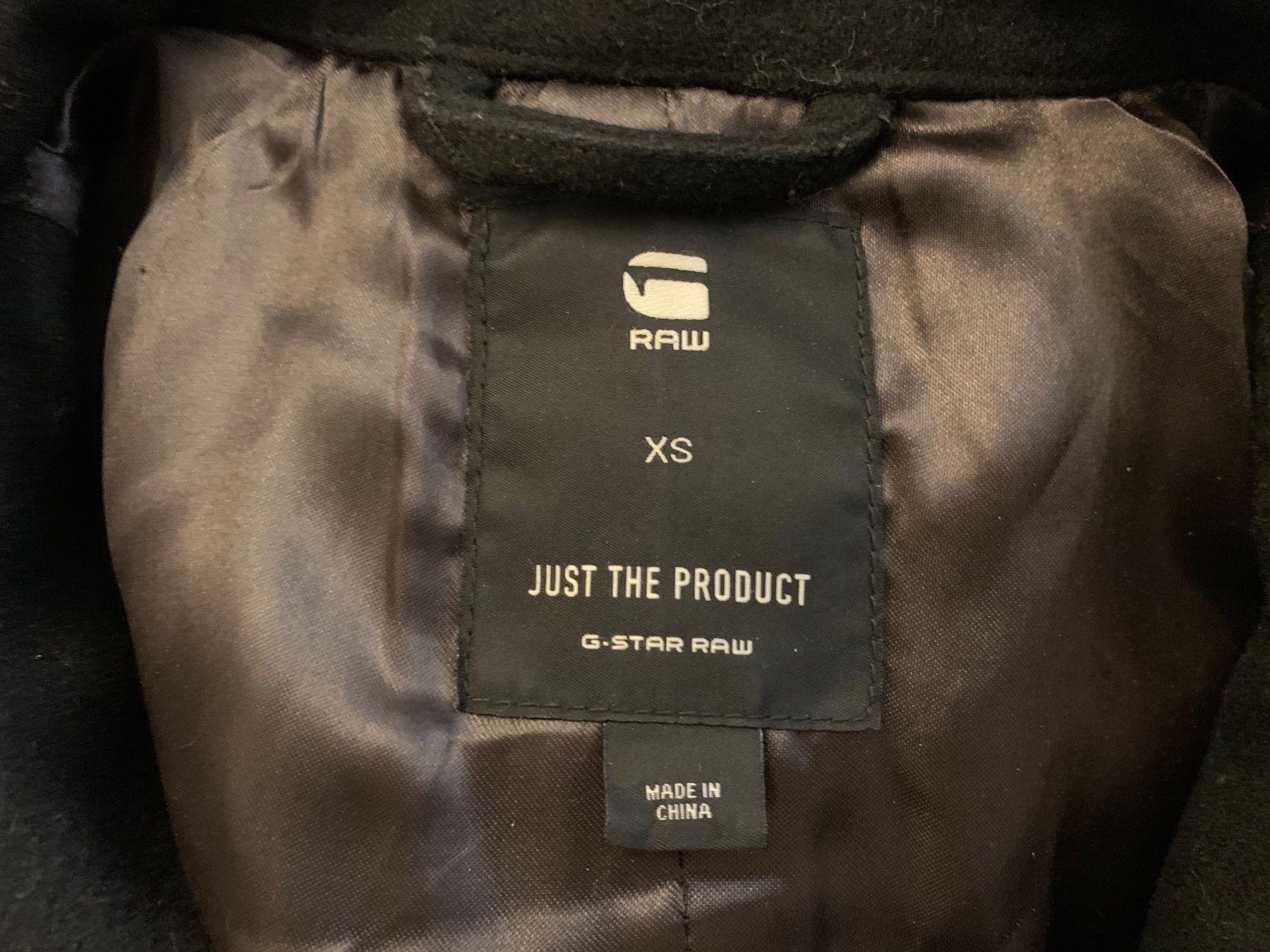 G-Star Mäntel: G STAR RAW Mantel schwarz / Gr xs – Gebraucht aus Bern von Mawe0205 1