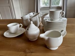 Villeroy & Boch Kaffeeset “Look” elfenbeinweiss 12 Pers.