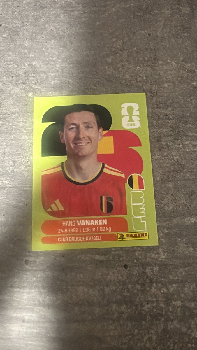 Panini Sammelbilder & Trading cards: BEL 14 , FIFA WORLD CUP 2026 PANINI  – Neu (gemäss Beschreibung) aus Frauenfeld von 1PegPeg1