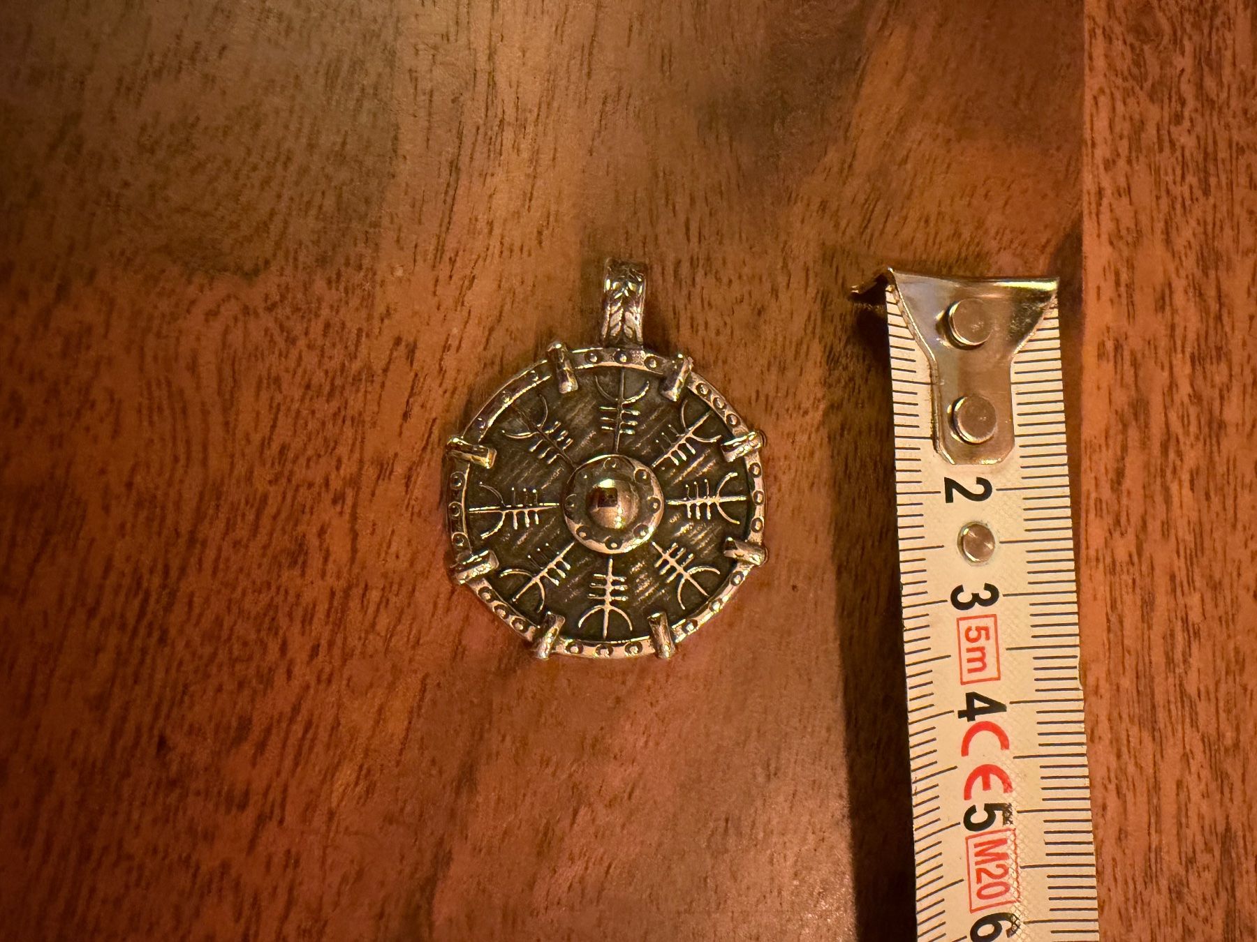Ciondoli: Wikinger Anhänger "Vegvisir", Edelstahl – Nuovo (secondo la descrizione) da Gams venduto da Mariawicca 4