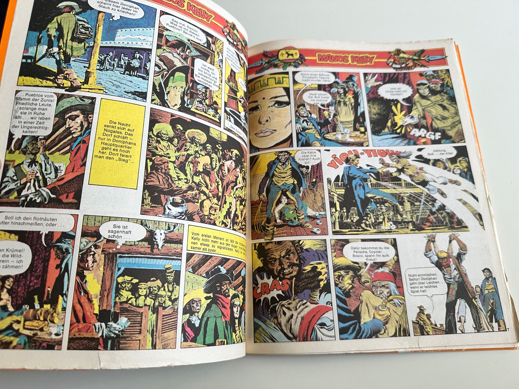 Fumetti: COMIC ACTION ALBUM 106 - MANOS KELLY – Usato da Münsingen venduto da Ganjam 4