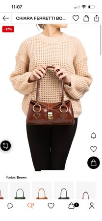 Handtasche Chiara Ferretti Neuwertig
