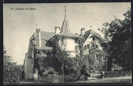AK Sépey, Chateau de Sépey, 1911