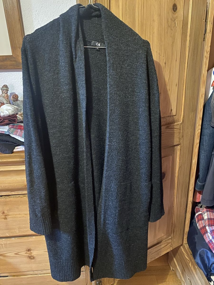 Gilet & Giacche senza maniche: Cardigan long noir C&A taille XL – Usato da Epagny venduto da nie_n5yb
