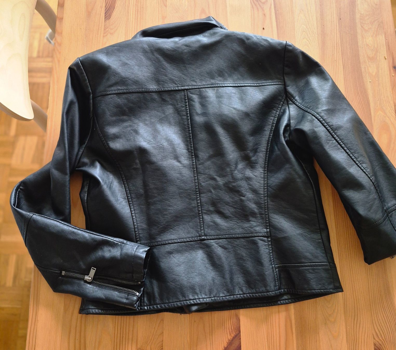 Vestes: EDC Kunstlederjacke schwarz, Gr L – D'occasion à Winterthur par EH47 1