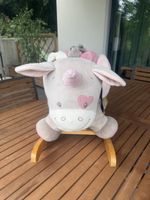 Schaukelpferd Einhorn Plüsch Kinder gut erhalten