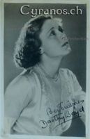 Dorothy Boyd (1907-1996) Schauspielerin - Autogramm