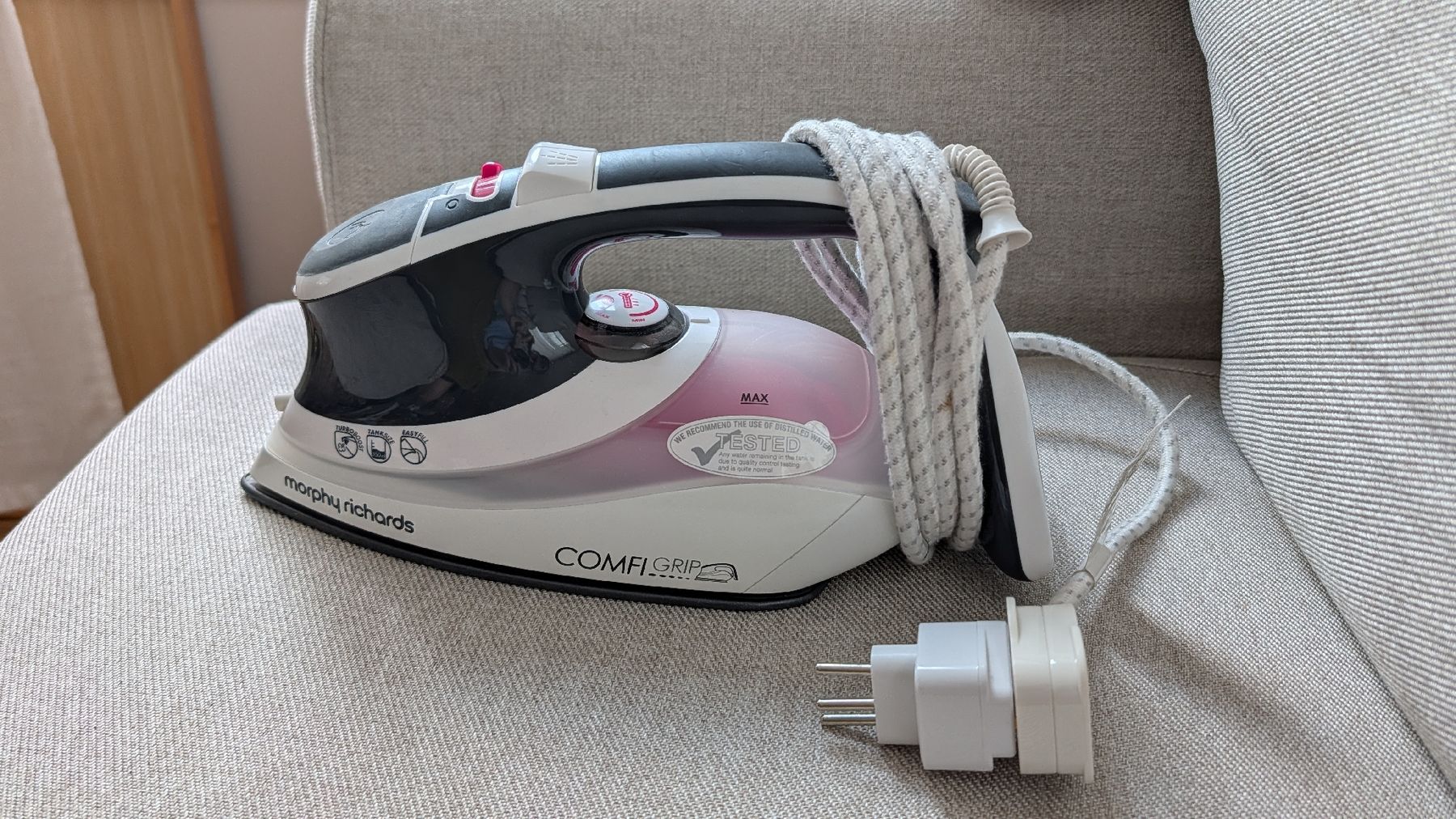 Bügeleisen: Murphy Richards Comfigrip Iron, good condition – Gebraucht aus Uster von jap_k7fq