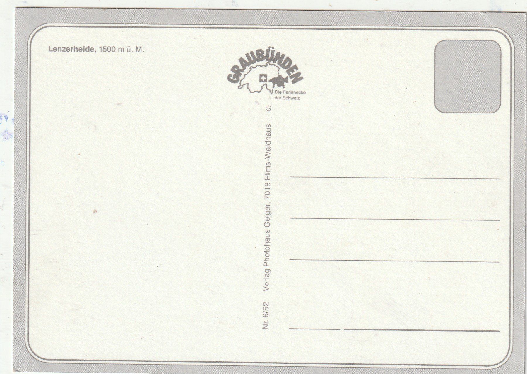 Cartes postales: Lenzerheide MBK – D'occasion à Lumbrein par made02 1