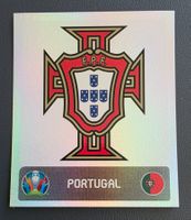 Portugal Badge (658) - Panini UEFA EURO 2020 Pearl Edition