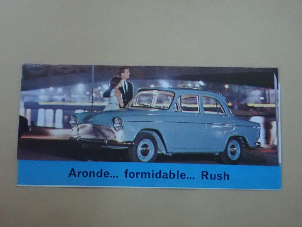 Simca Documents: Simca Aronde Rush - Prospekt - P1094 – D'occasion à Winterthur par 602ccm