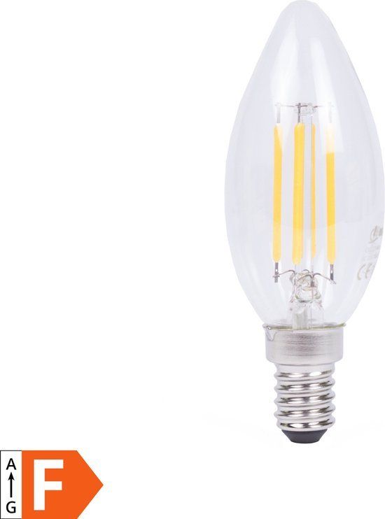 Lampade: 2 x Led Birnen in Kerzenform E14 / 4 Watt  dimmbar – Nuovo (secondo la descrizione) da St. Gallen venduto da schnaeppchen-preise 3